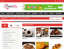 Tablet Screenshot of frauenblog.ch